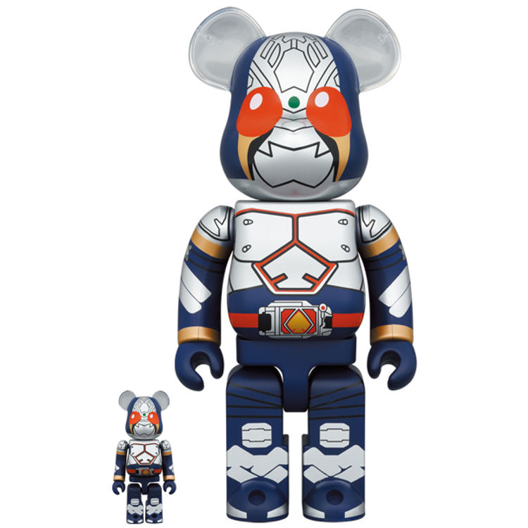 100% + 400% Kamen Rider Blade Be@rbrick (Set) by Shotaro Ishinomori