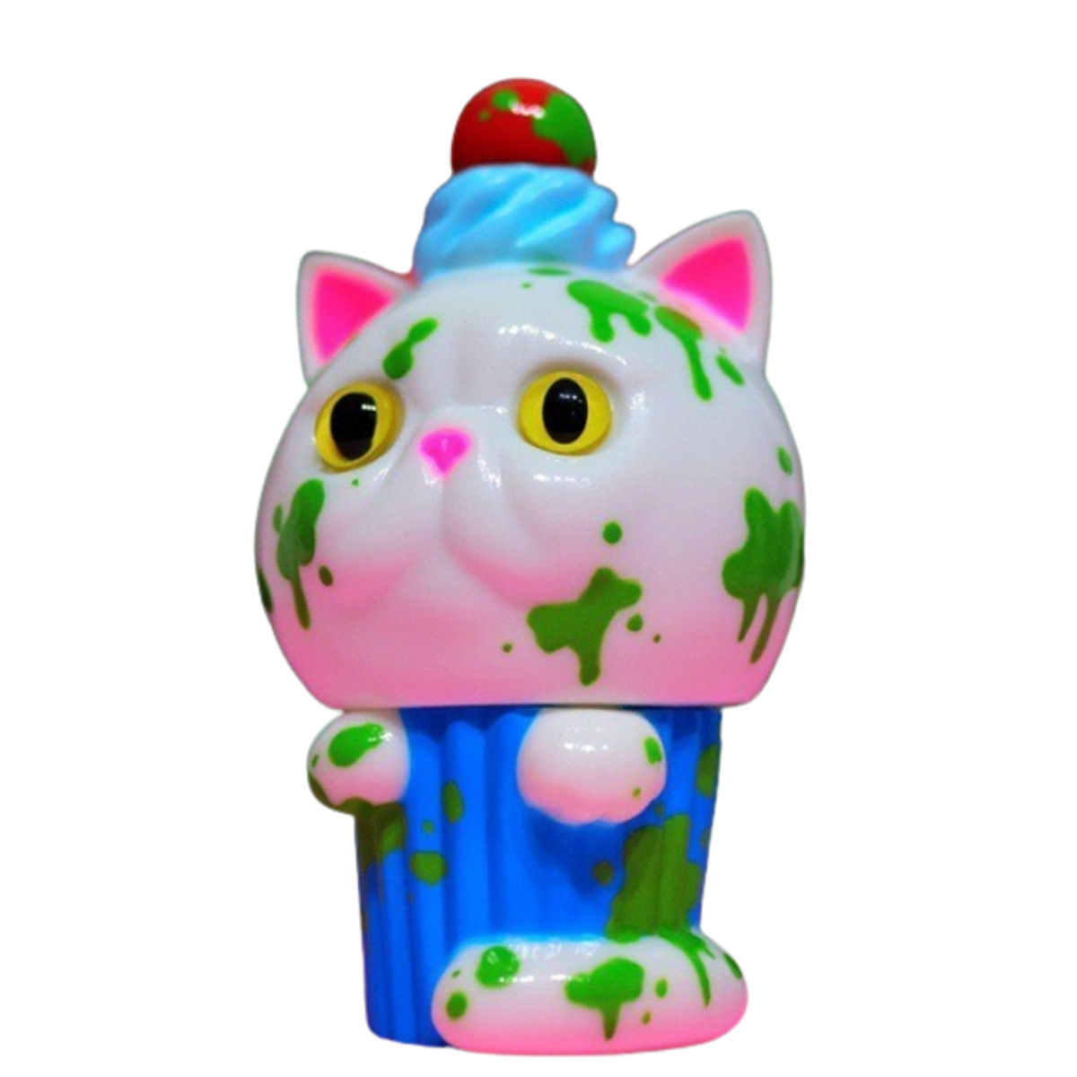 Slime Exotic Cat Cupcake