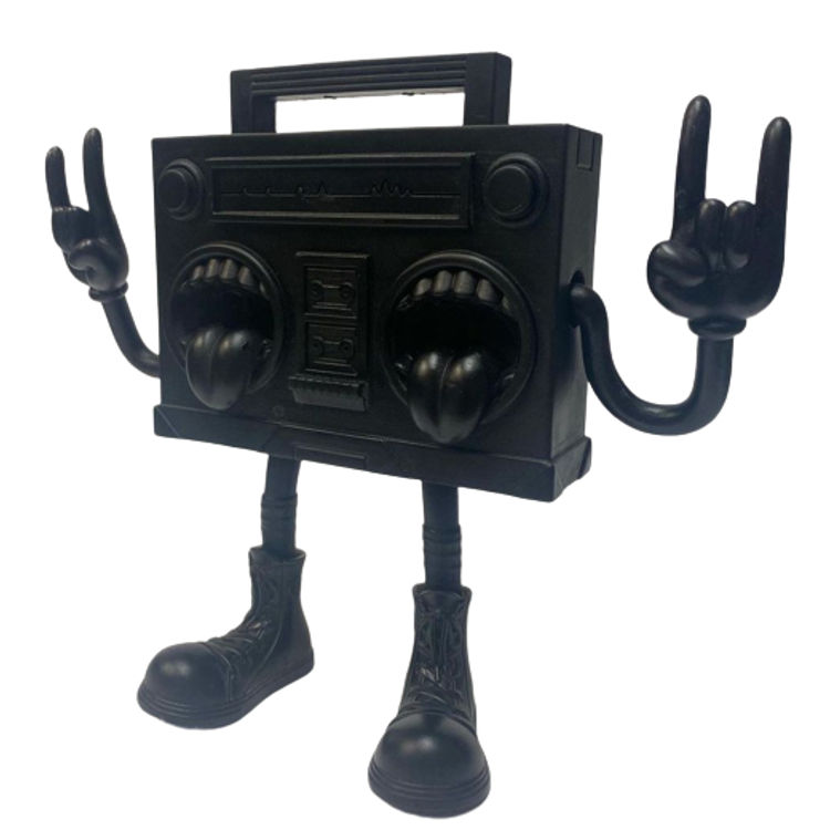 Black Mazza Boom Box (DCon 2022) by Jim Mazza