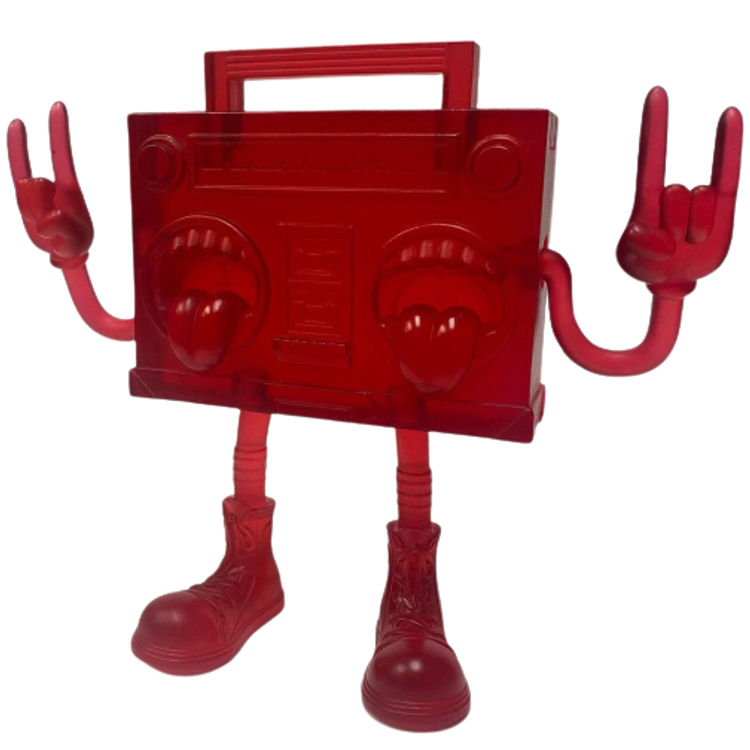 Red Mazza Boom Box (DCon 2022) by Jim Mazza