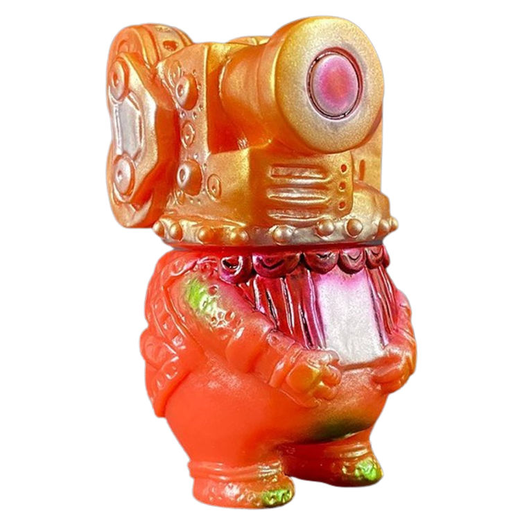 Orange Pocket Cinematron (DCon 2022) by UhOh Toys