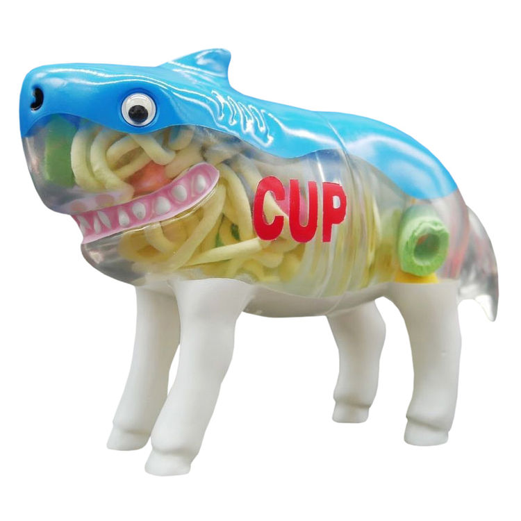 Cup Noodle Shark by Momoco Studios