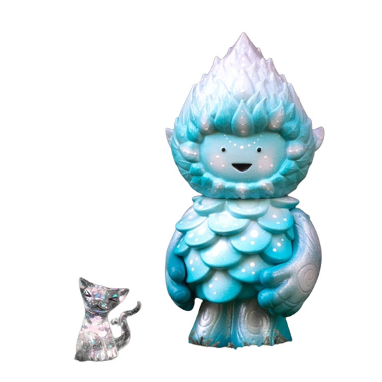 Snow Tree Spirit and Cosmic Cat set by Miss Muju