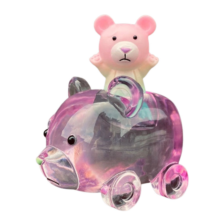 Nothing Bear Car by Shon Side