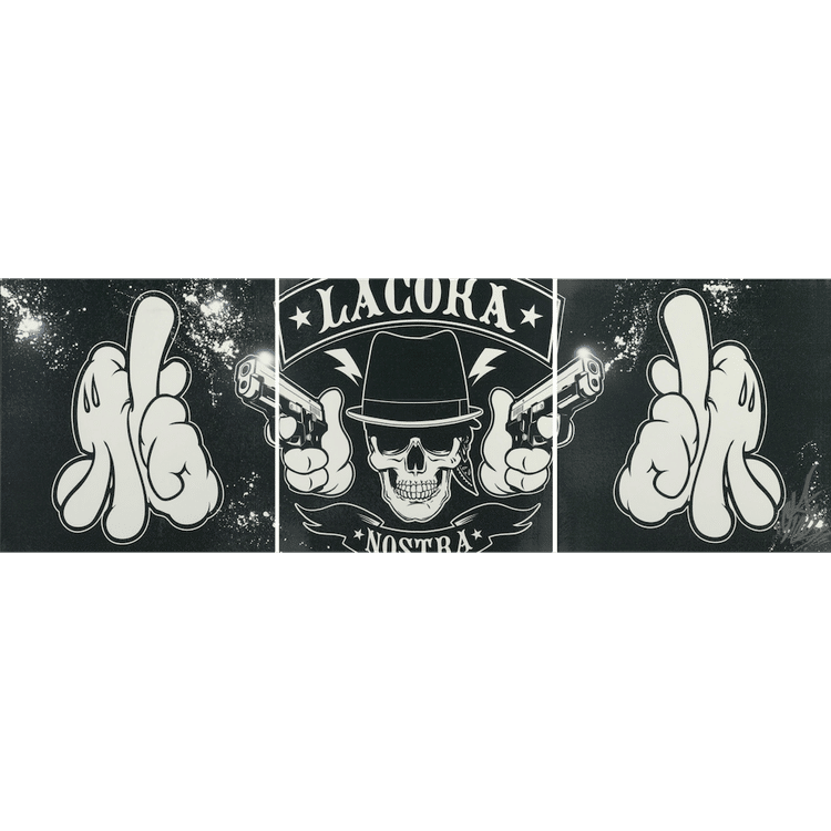La Coka Nostra (Triptych) by Slick