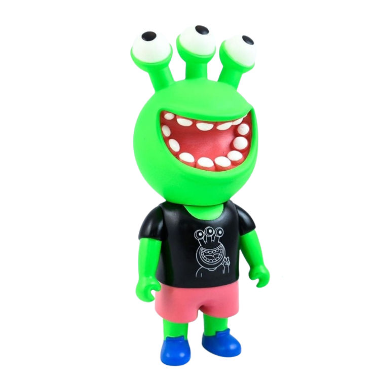 Flouro Green Hosuke Boy (TTF 2022) by Robin Tang (Antics)
