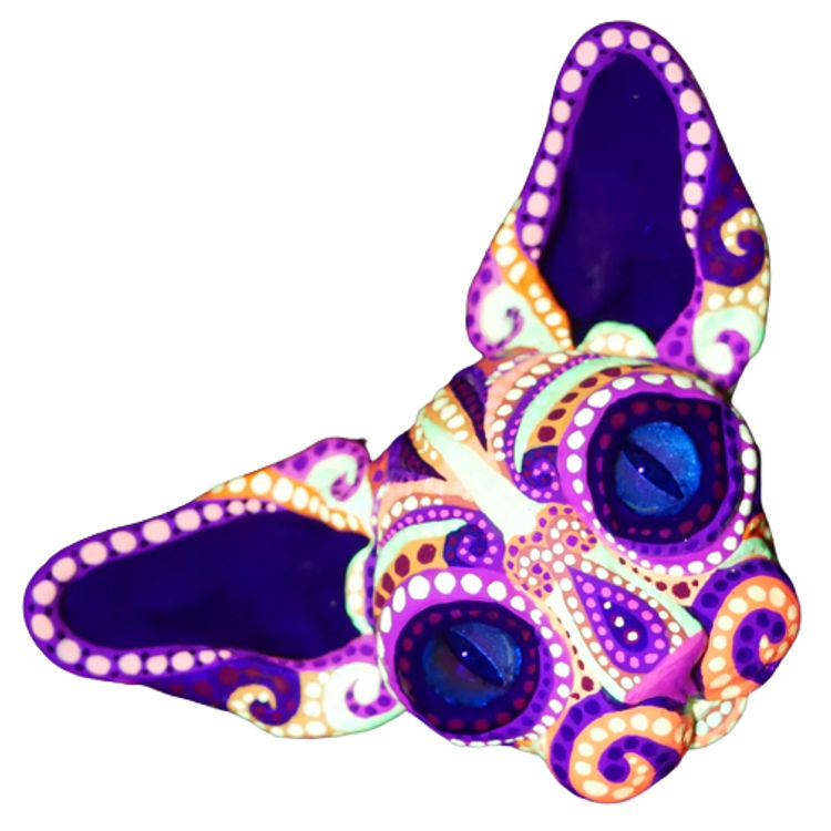 Cat Head by MP Gautheron