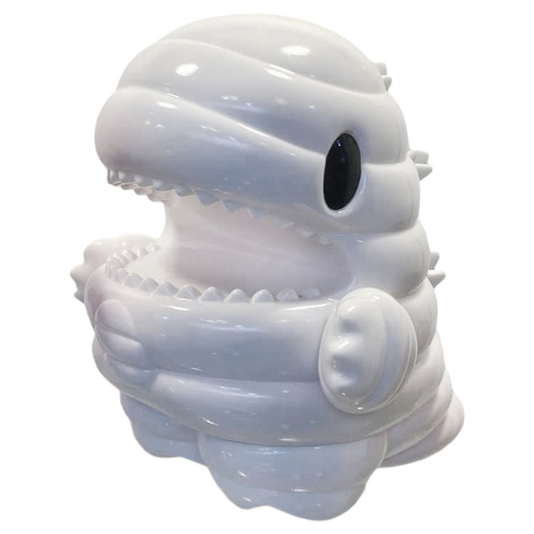 White Marshmallow Little Dino by Ziqi