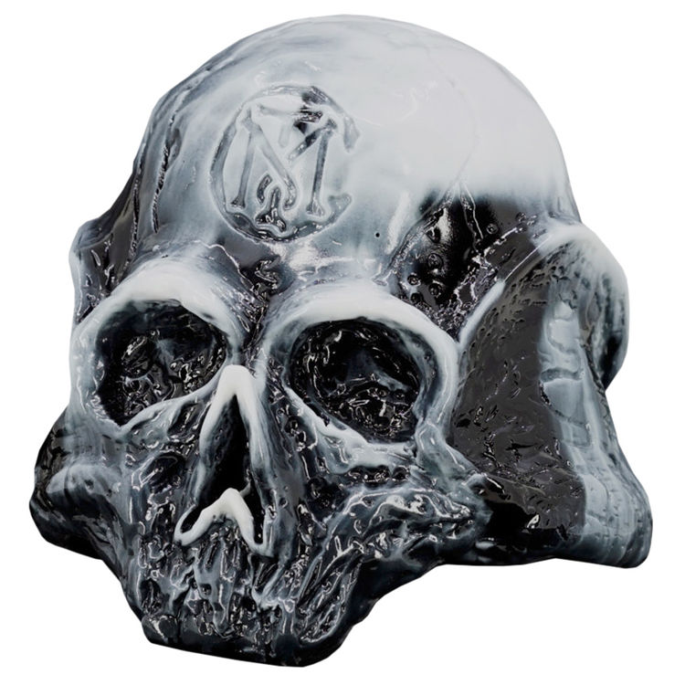 Almond Black White Marble by COOL tattooing MASATO