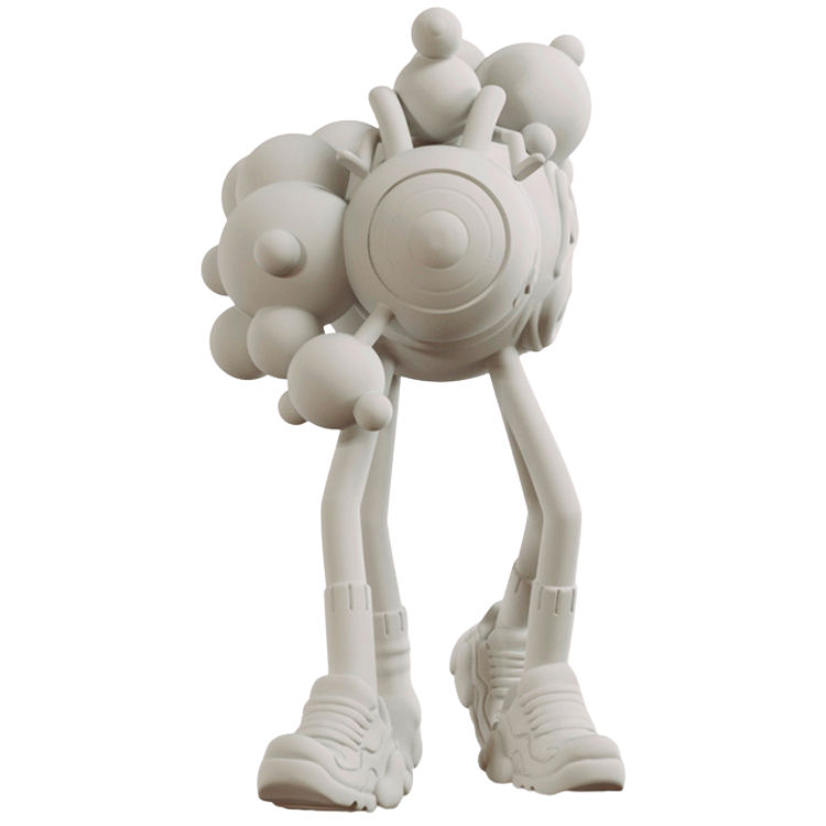 White/DIY Ganji : Hangover Ghosts by Zeptiror