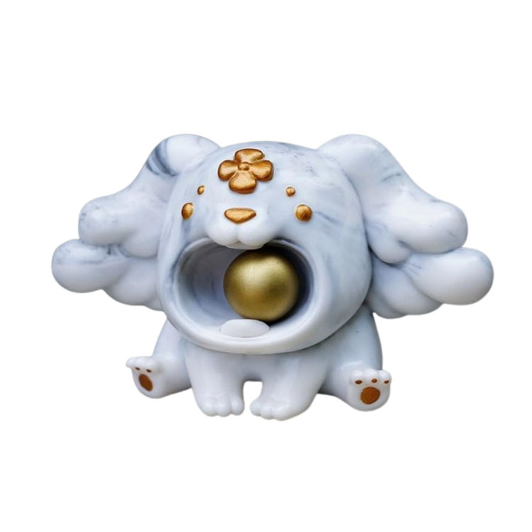 Zing Zing the Lion Mupa Marble White by Mupa Toy