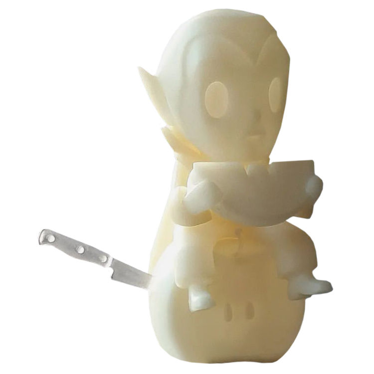 Apple Knife Vegan Vampire GID by Emergency Toys