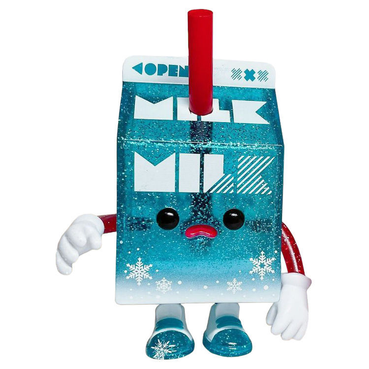 Juice Box Boy Milkpack Happy Holiday Blue Green by MUUKTOY