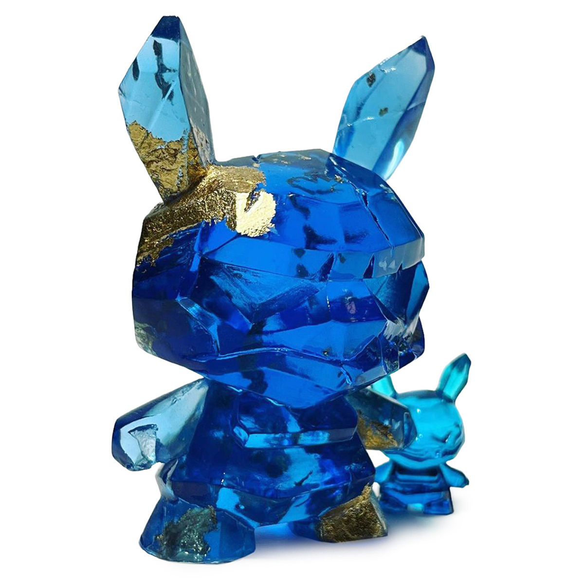 Gold Leaf Blue Shard