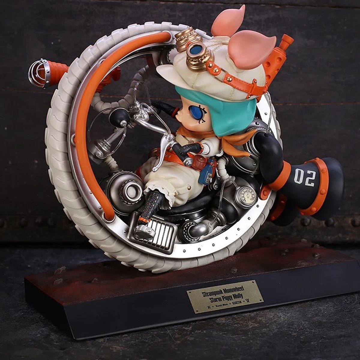 Steampunk Monowheel Storm Piggy MOLLY Special Edition