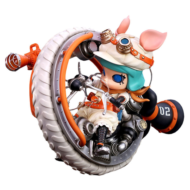 Steampunk Monowheel Storm Piggy MOLLY Special Edition by Kenny Wong