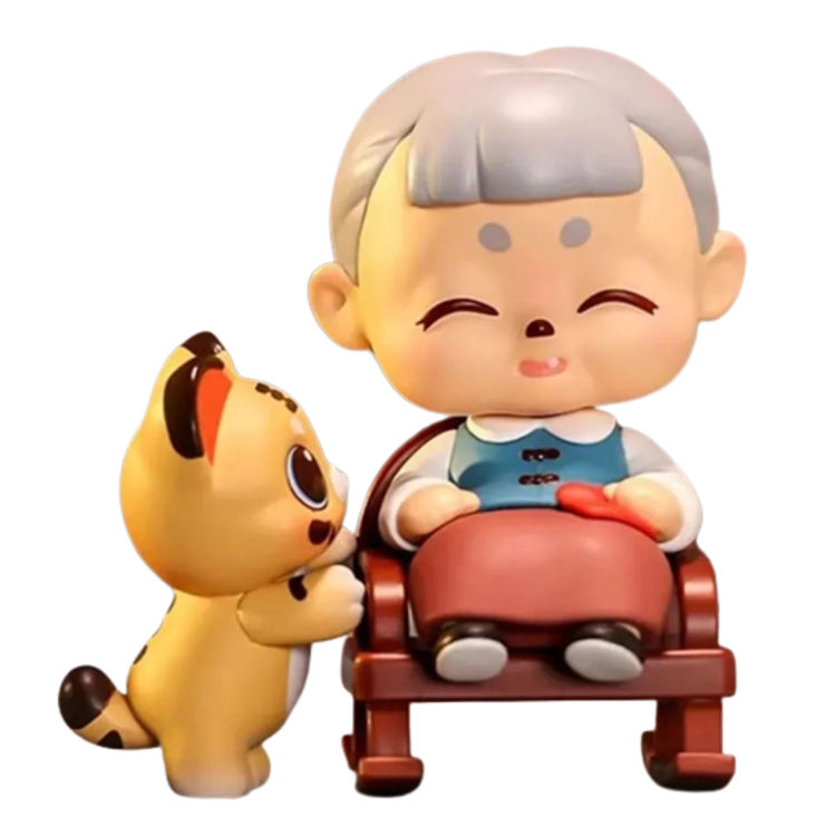 Grandpa and Fubobo (Secret Figure) by POP MART