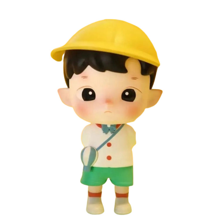 Yellow Hat Little Six by Pinkboom Studio