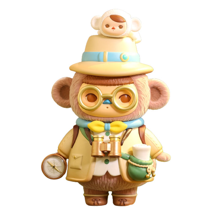 Pucky Planet Explorer - Monkey Archeologist by Pucky