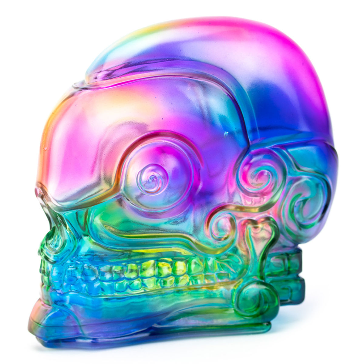 Azteca Skull Rainbow