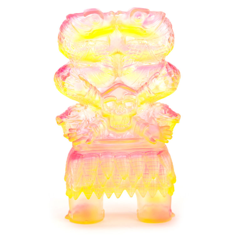 Coatlicue Clear Pink Yellow by Frank Mysterio