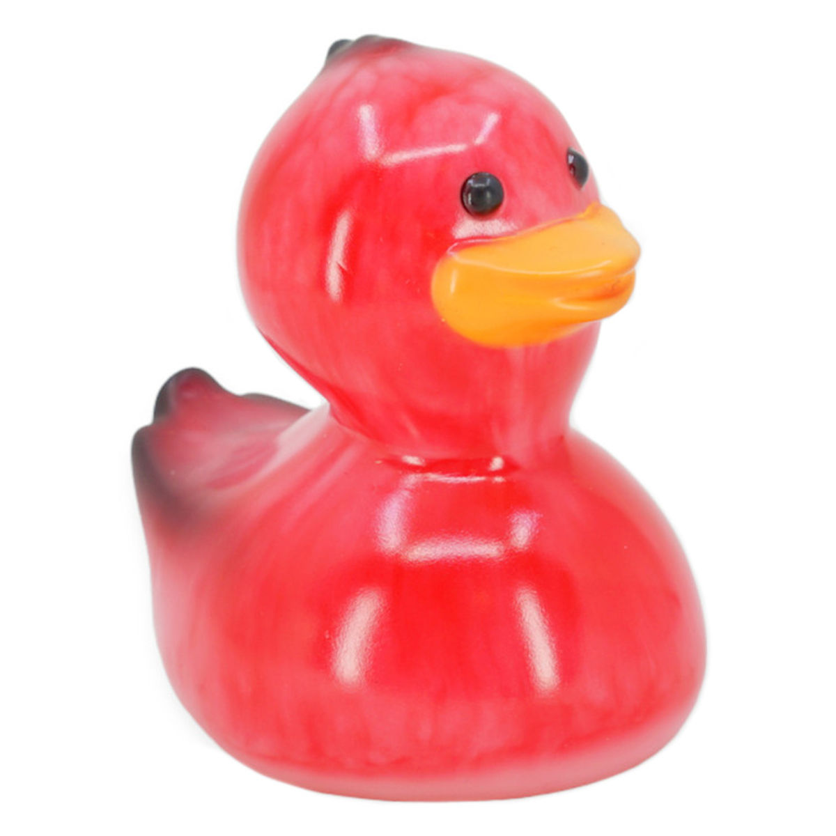 RJ Ducky Marble Red & White