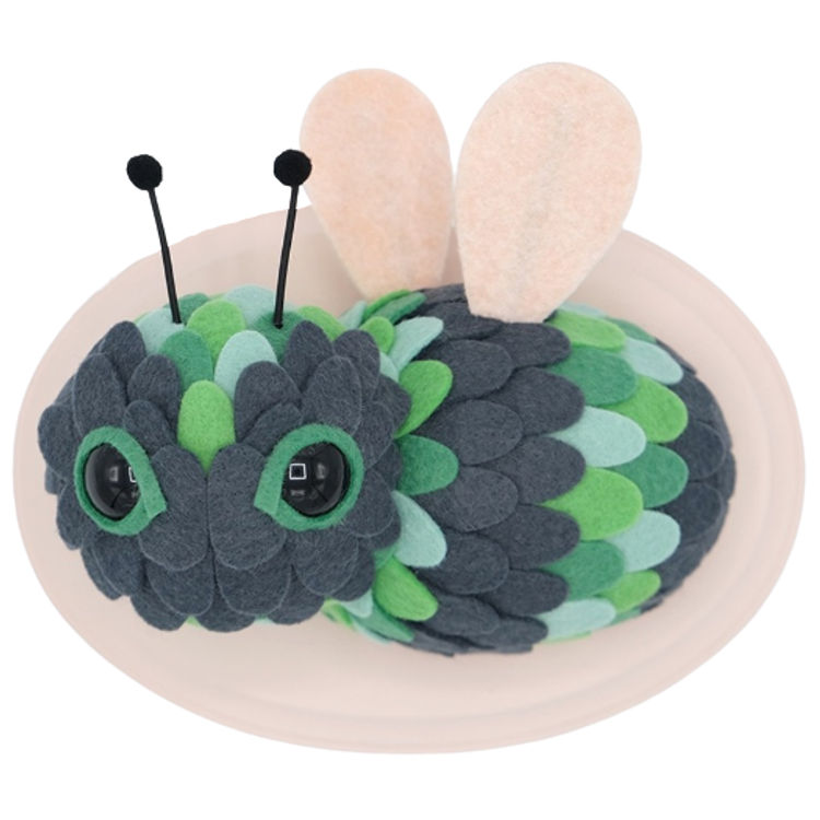 Green Carpenter Bee by Horrible Adorables