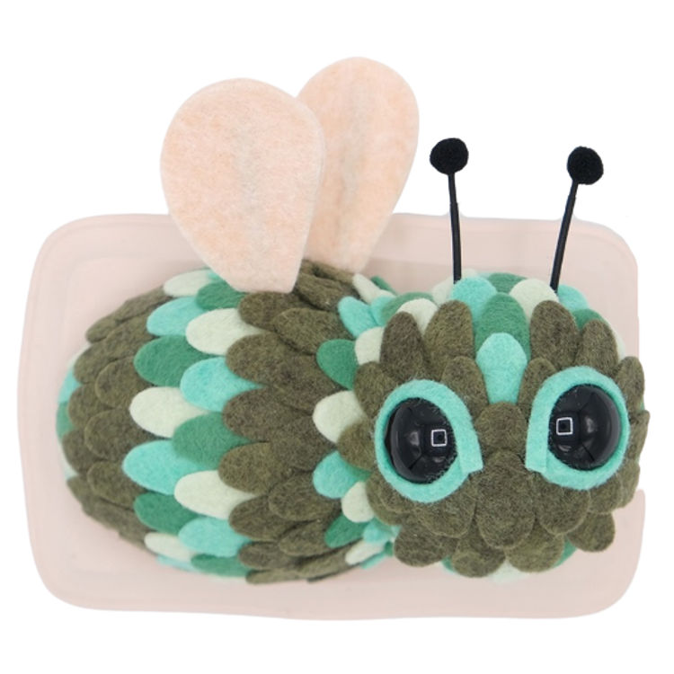 Itsy Green Carpenter Bee by Horrible Adorables