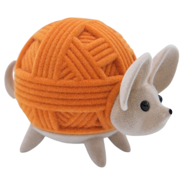 Orange Bobbin by Horrible Adorables