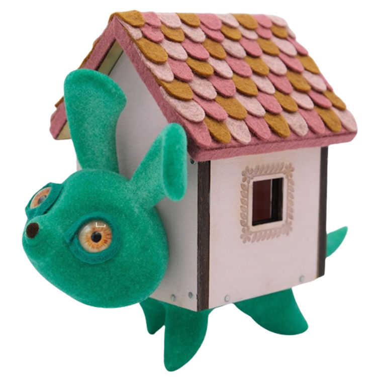 Homebody - Pink House by Horrible Adorables