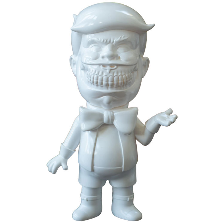 Ceramic Donald T Rich Grin by Ron English