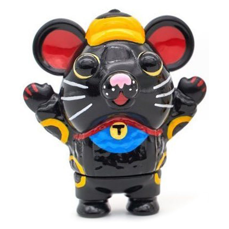 Black Fuku Bear Lucky Cat by DCITM (Don't Cry In The Morning)