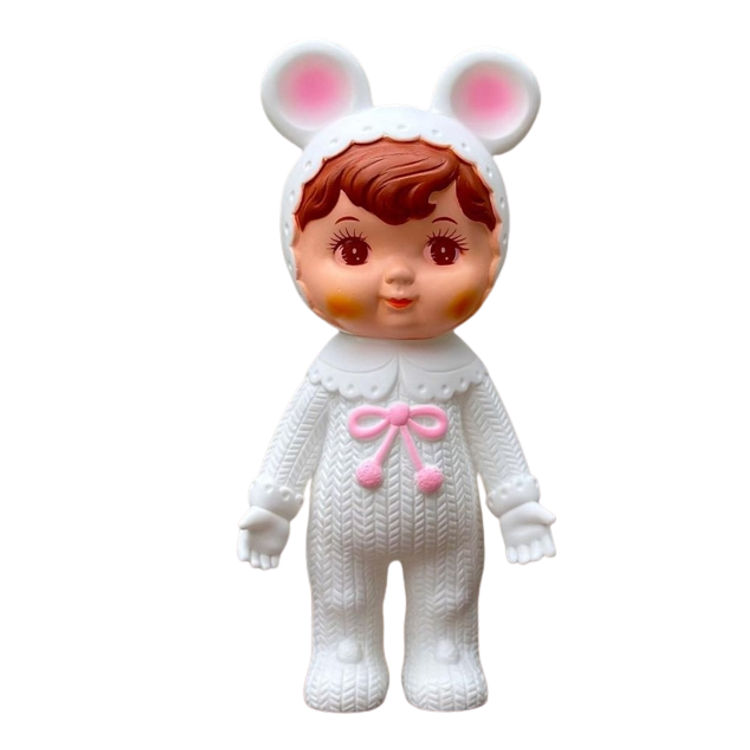 White Pink Bow Charmy Chan by Kodama Sangyo