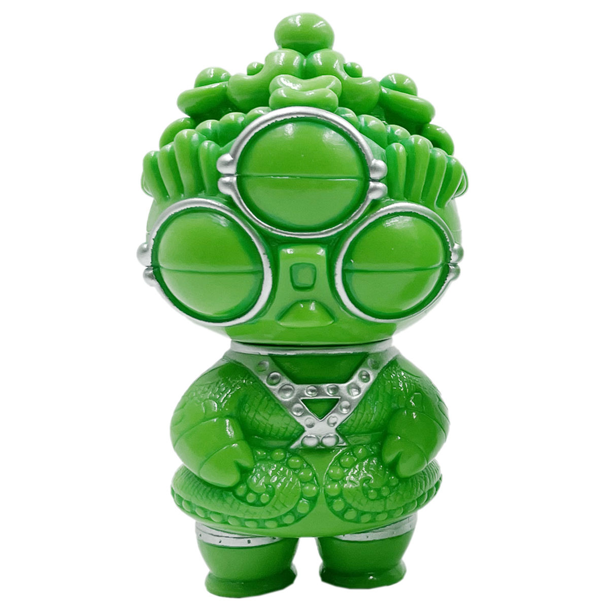 DOGU Three Eye Shakokitachi Green