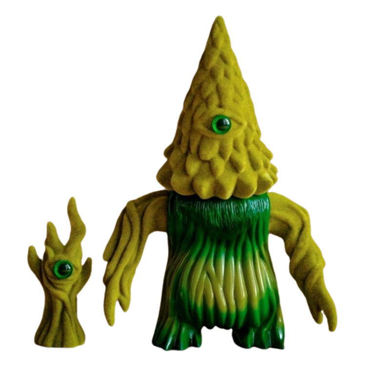 Green Flocked Jumora by Apos Toys