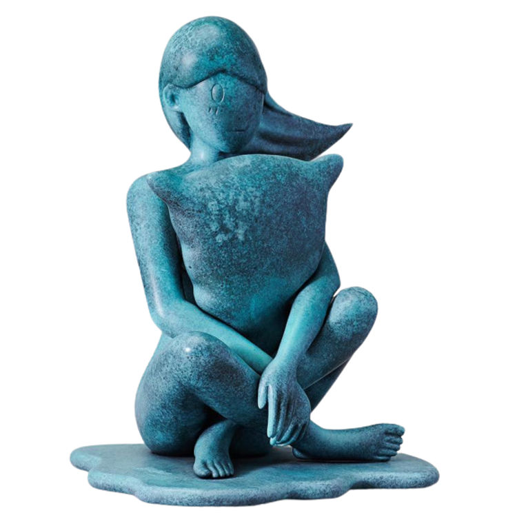 Blue : Venus with Pillow by Takeru Amano