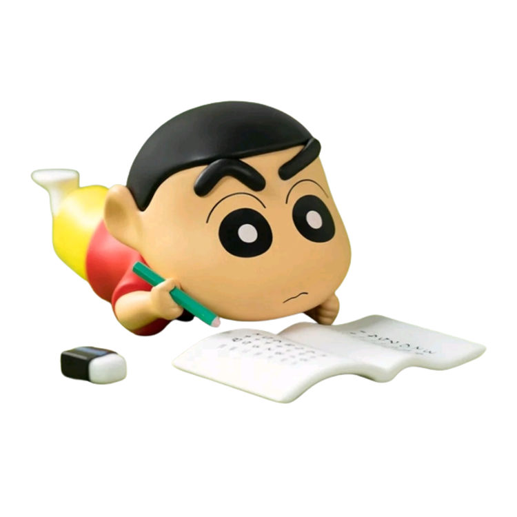 Do Homework Crayon Shin-chan by Yoshito Usui