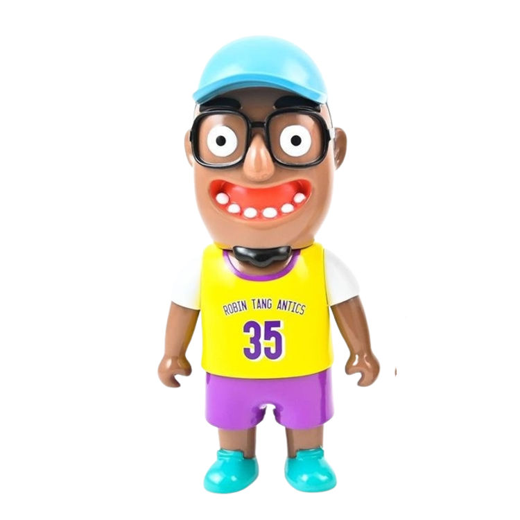 Yellow Purple Baoji Boy by Robin Tang (Antics)