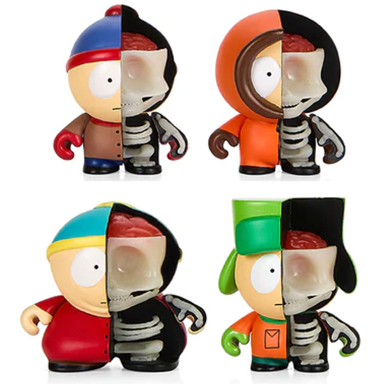 GID South Park Anatomy (4 Pack Set) by Comedy Central