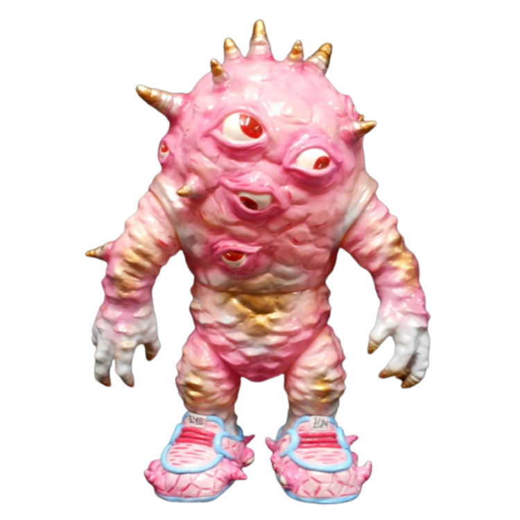 Pink Kaiju Eyezon Custom by Stickup Monsters (Javier Jiménez)