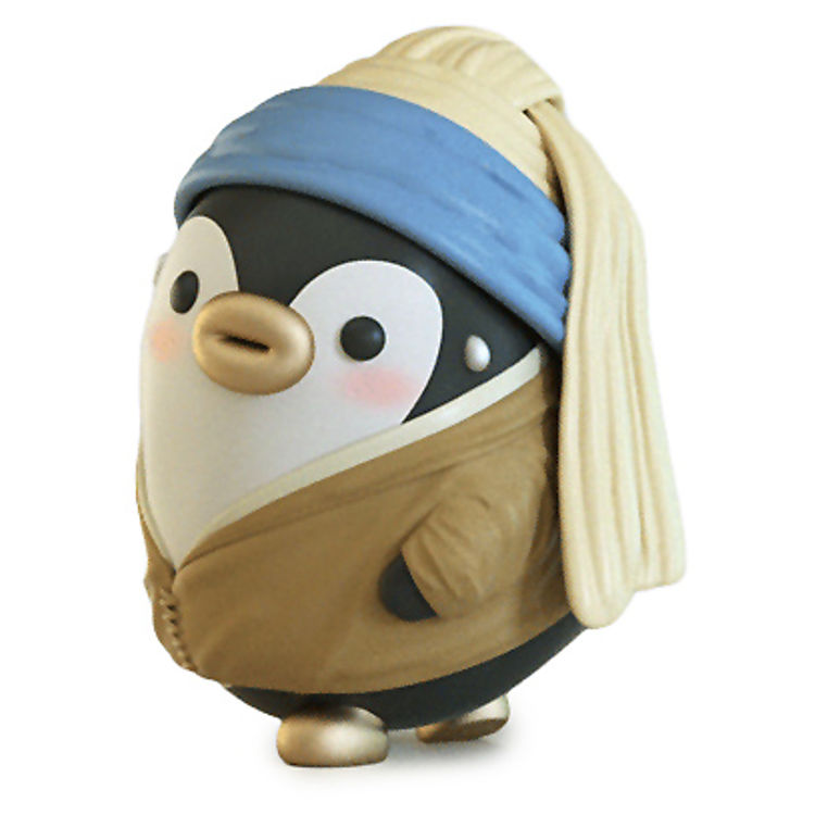 Pupu with a Pearl Earing by QQ (Tencent)