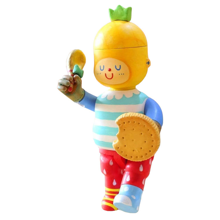 Cafe de Bollo The Pineapple Bun Girl Pinana by Cafe de Bollo (Helen Tam)