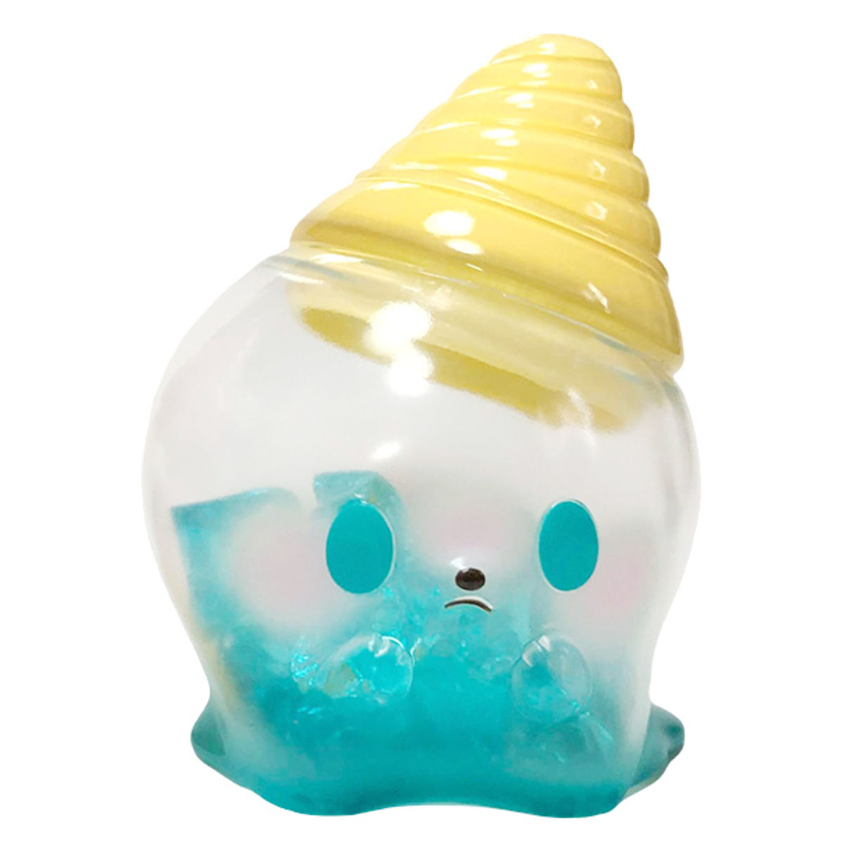 Crushed Ice Candy Pot Blue Icey