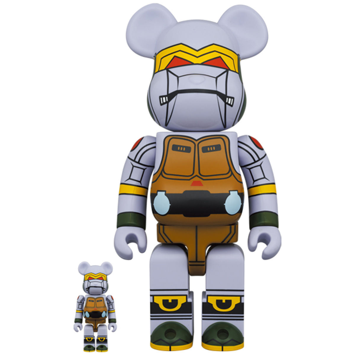 100% + 400% Metalhead : Teenage Mutant Ninja Turtles Be@rbrick (Set)