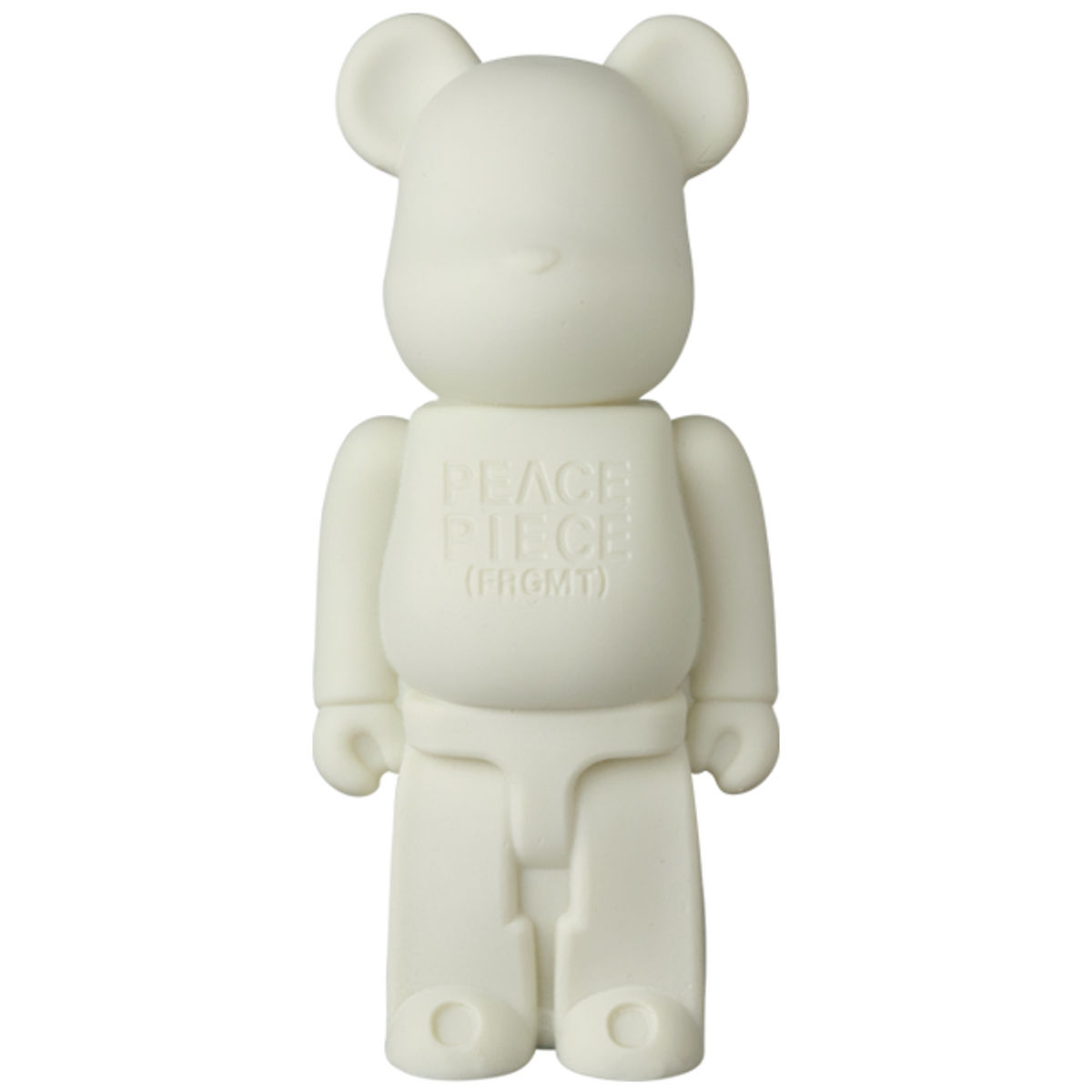 200% White Squishy Bearbrick