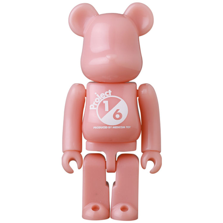 Pink Basic Project 1/6 Bearbrick by Medicom