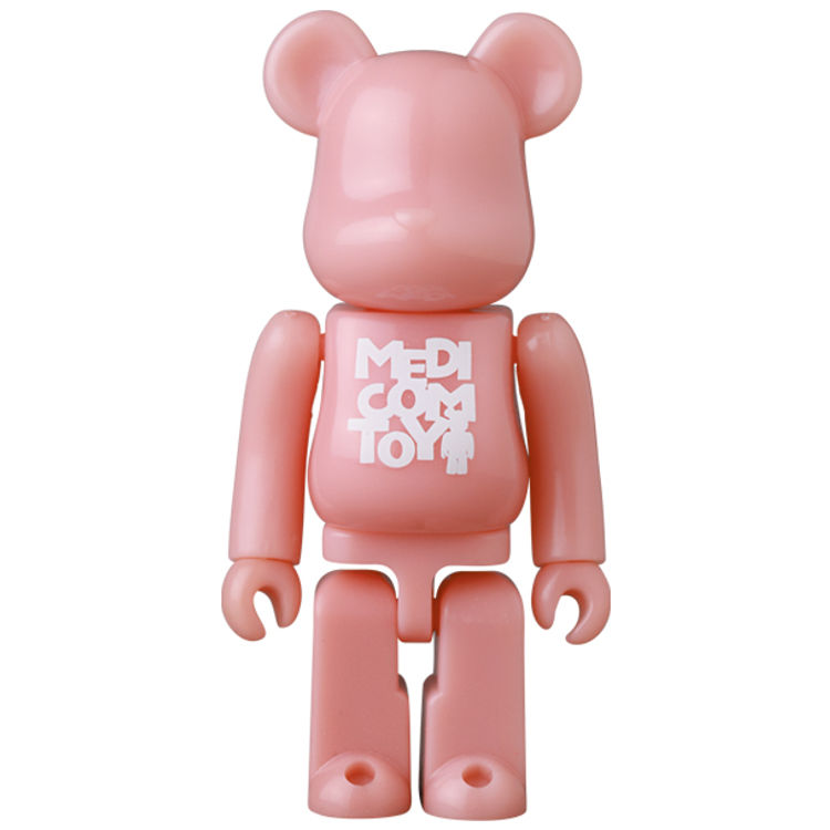 100% Pink Basic Medicom Toy Be@rbrick by Medicom