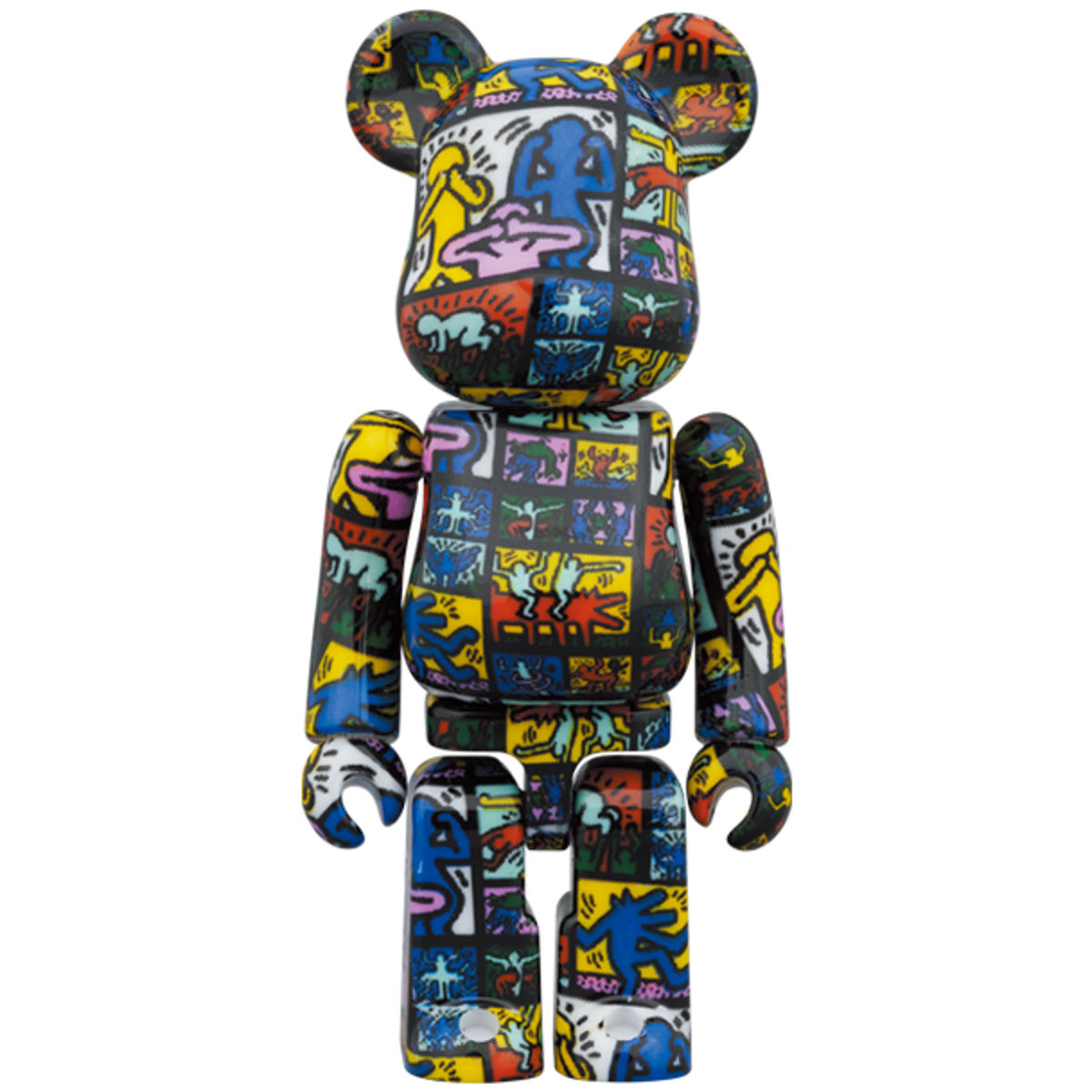 100% + 400% Keith Haring #10 Be@rbrick (Set)