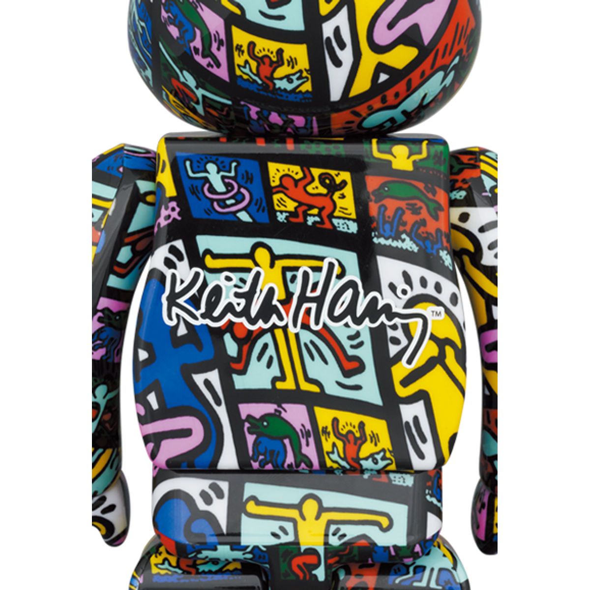 100% + 400% Keith Haring #10 Be@rbrick (Set)