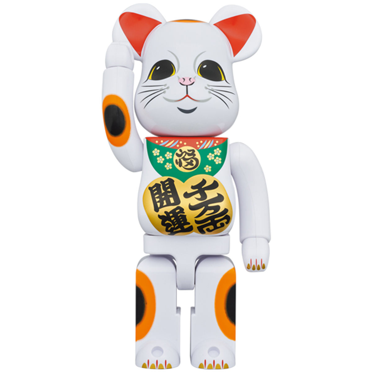 400% Good Luck Lucky Cat Bearbrick
